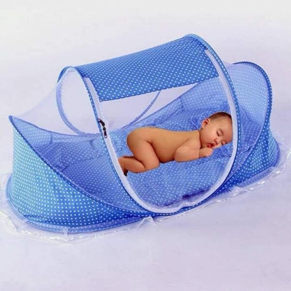 Blue Dotted Baby nest