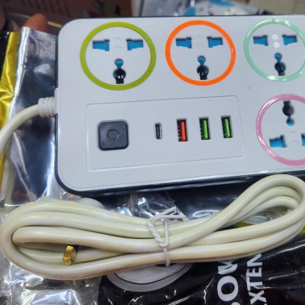 4way extension with 3 usb ports and 1 typec slot