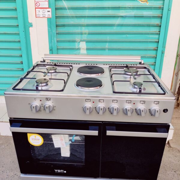 VON Cooker 4 Gas + 2 Electric VCF964241NFS 90cmx60cm